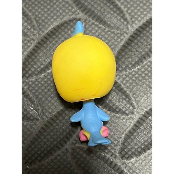 Littlest Pet Shop LPS Yellow Parakeet Bird #546 Easter Egg Set 546 Flower head - Picture 3 of 5